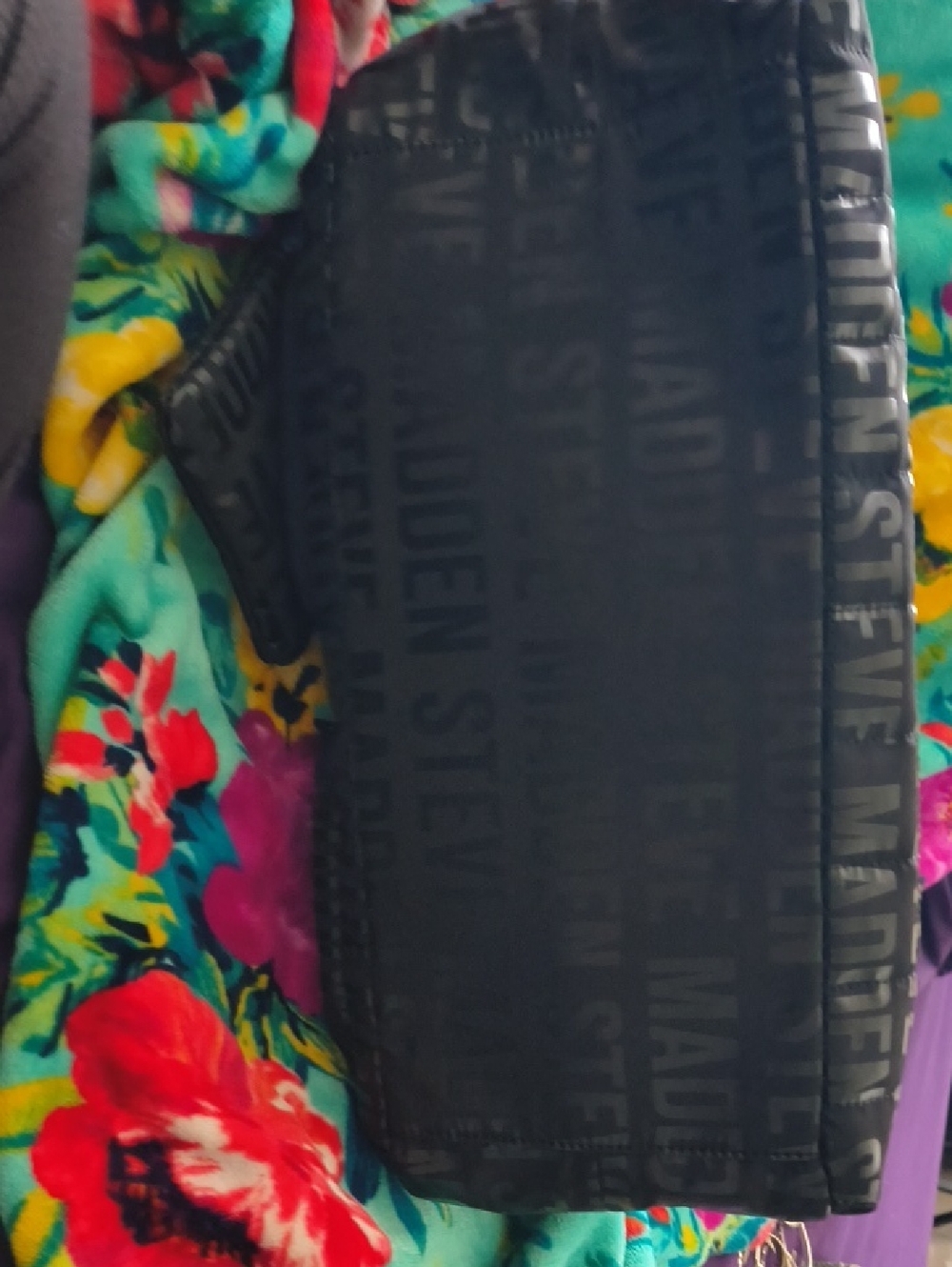 Steve Madden Black Weekender Bag NWOT - Picture 6 of 11